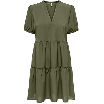 ONLY Onlnova Life Elite S/S Thea Dress Solid ONLY Onlnova Life Elite S/S Thea Dress Solid