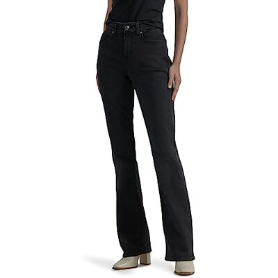 Lee Damen Ultra Lux Comfort mit Flex Motion Bootcut Jeans, Midnight Bloom, 44 Lee Damen Ultra Lux Comfort mit Flex Motion Bootcut Jeans, Midnight Bloom, 44
