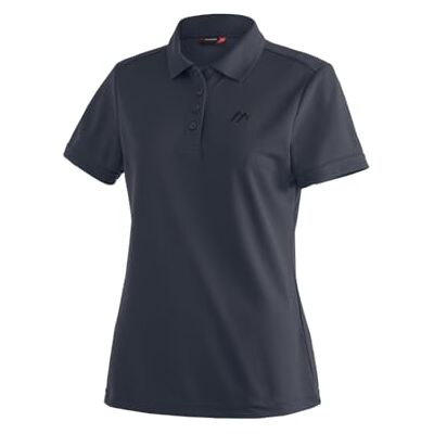 Maier Sports Ulrike, Damen Poloshirt, Leichtes Piqué-Funktionspoloshirt für Wandern und Freizeit, dryprotec Technologie, Atmungsaktiv Maier Sports Ulrike, Damen Poloshirt, Leichtes Piqué-Funktionspoloshirt für Wandern und Freizeit, dryprotec Technologie, Atmungsaktiv