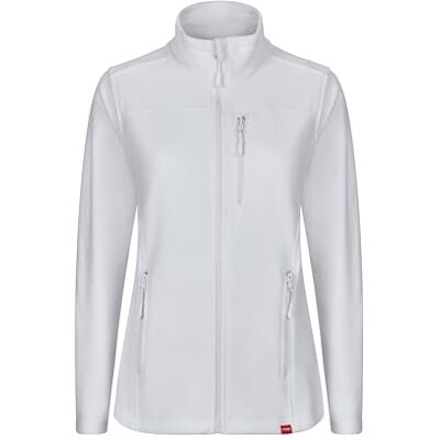 VELILLA Damen-Fleecejacke, weiß, 36 VELILLA Damen-Fleecejacke, weiß, 36
