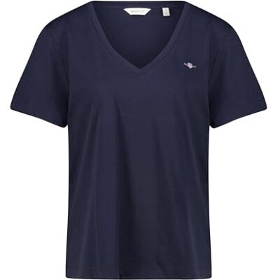 GANT REG Shield SS V-Neck T-Shirt M GANT REG Shield SS V-Neck T-Shirt M