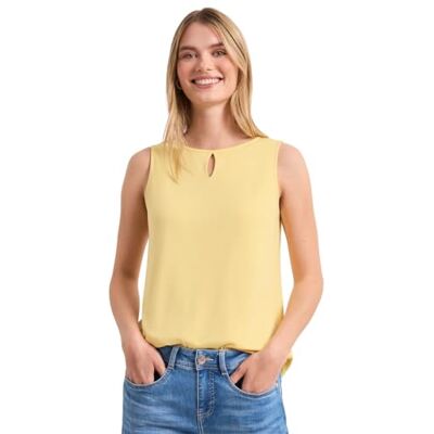 Street One Top mit Rundhals und Cut-Out-Detail Street One Top mit Rundhals und Cut-Out-Detail