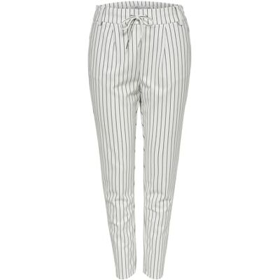 ONLY Damen Onlpoptrash Easy Rush Stripe PNT Noos Hose, Mehrfarbig (Cloud Dancer Stripes:Black), W/L30(Herstellergröße:S) ONLY Damen Onlpoptrash Easy Rush Stripe PNT Noos Hose, Mehrfarbig (Cloud Dancer Stripes:Black), W/L30(Herstellergröße:S)