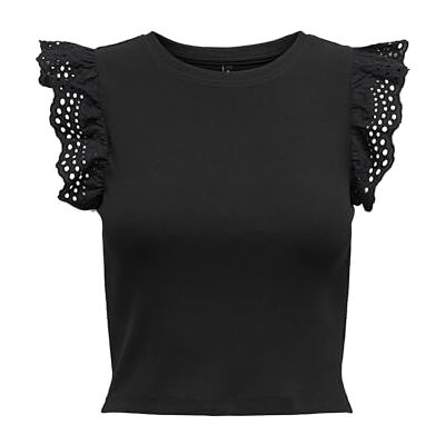 ONLY Onlmathilda S/L Lace Detail Top JRS Noos ONLY Onlmathilda S/L Lace Detail Top JRS Noos