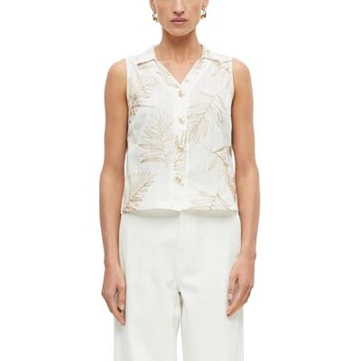 s.Oliver BLACK LABEL Damen Shirt 2179173 0200 Ecru 44 s.Oliver BLACK LABEL Damen Shirt 2179173 0200 Ecru 44