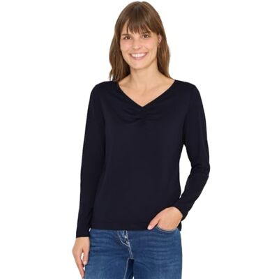 Cecil Basic Shirt mit Raffung Cecil Basic Shirt mit Raffung
