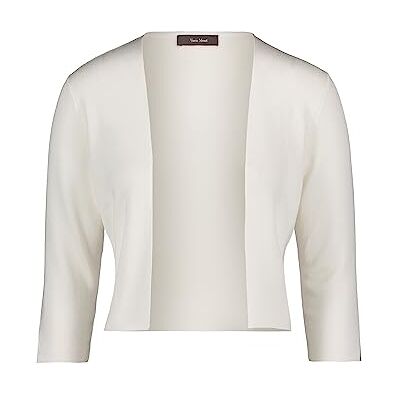 Vera Mont Damen Bolero Langarm XL, Rohweiß Vera Mont Damen Bolero Langarm XL, Rohweiß