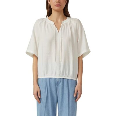 s.Oliver Strukturierte Viskosemix-Bluse im O-Shape s.Oliver Strukturierte Viskosemix-Bluse im O-Shape