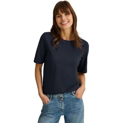Cecil Basic Rippstruktur T-Shirt Cecil Basic Rippstruktur T-Shirt