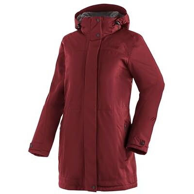Maier Sports Lisa 2.1, Damen Outdoorjacke, Wasserdichter Outdoor-Mantel mit vielen Features, mTEX Wetterschutz und mTHERM für hohen Wärmerückhalt, PFC-frei, Rot, 46 Maier Sports Lisa 2.1, Damen Outdoorjacke, Wasserdichter Outdoor-Mantel mit vielen Features, mTEX Wetterschutz und mTHERM für hohen Wärmerückhalt, PFC-frei, Rot, 46