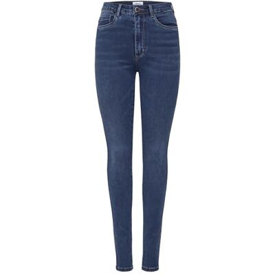 ONLY NOS Damen ONLROYAL HW SKINNY JEANS BB BJ13964 NOOS Skinny Jeans,, per pack Blau (Dark Blue Denim Dark Blue Denim), 42/L34 (Herstellergröße: XL) ONLY NOS Damen ONLROYAL HW SKINNY JEANS BB BJ13964 NOOS Skinny Jeans,, per pack Blau (Dark Blue Denim Dark Blue Denim), 42/L34 (Herstellergröße: XL)