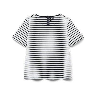 VERO MODA VMABBY SS Zip TOP JRS NOOS VERO MODA VMABBY SS Zip TOP JRS NOOS