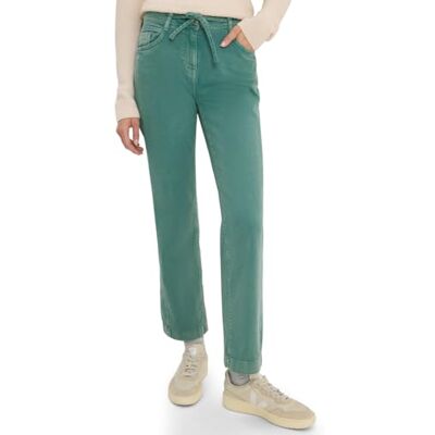 Cecil Colored Straight Leg Jeans Jewel Green 36 Cecil Colored Straight Leg Jeans Jewel Green 36