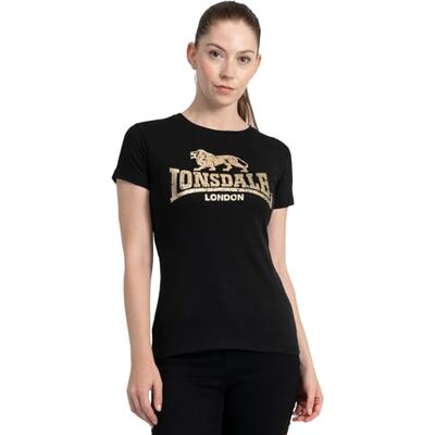 Lonsdale Frauen T-Shirt BANTRY M, Black Lonsdale Frauen T-Shirt BANTRY M, Black