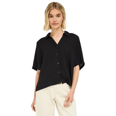 Street One Studio Crinkle Hemdbluse Black 34 Street One Studio Crinkle Hemdbluse Black 34
