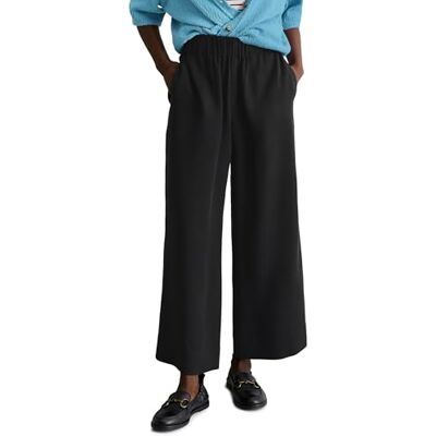 Marc O' Polo Marc OߴPolo Denim Damen Stoffhose mit elastischem Bund bequem, Schwarz (Black), M Marc O' Polo Marc OߴPolo Denim Damen Stoffhose mit elastischem Bund bequem, Schwarz (Black), M
