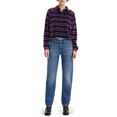 Levi's Damen Middy Straight Jeans, Idle Time, 31W / 31L Levi's Damen Middy Straight Jeans, Idle Time, 31W / 31L