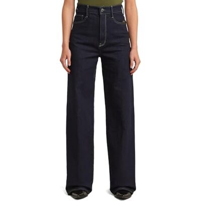 G-STAR Women's Deck 2.0 High Loose Jeans, Colour Blue, Size: Waist 30, Inseam 28 G-STAR Women's Deck 2.0 High Loose Jeans, Colour Blue, Size: Waist 30, Inseam 28
