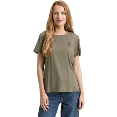TOM TAILOR T-Shirt mit Blumen-Stickerei TOM TAILOR T-Shirt mit Blumen-Stickerei