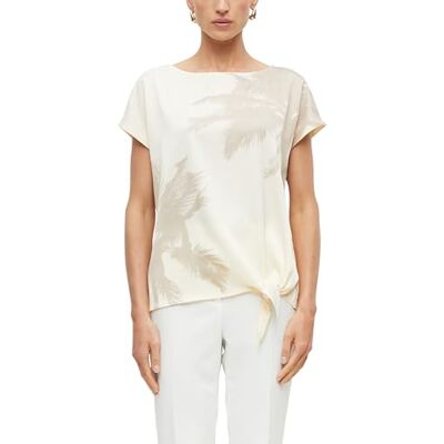 s.Oliver BLACK LABEL Damen Shirt 2178662 04D2 Creme 38 s.Oliver BLACK LABEL Damen Shirt 2178662 04D2 Creme 38