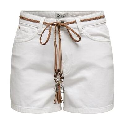 ONLY Female Jeans-Shorts ONLKELLY Hohe Taille Normal geschnitten Jeans-Shorts ONLY Female Jeans-Shorts ONLKELLY Hohe Taille Normal geschnitten Jeans-Shorts