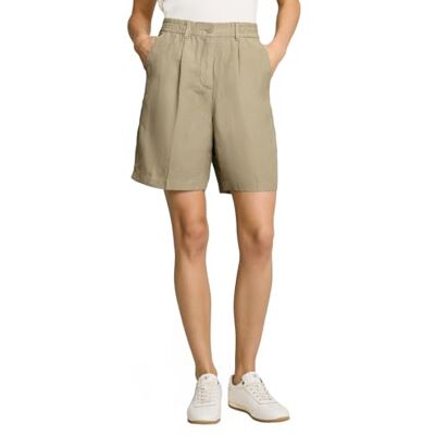 TOM TAILOR Damen 1049995 Bermuda Shorts, 11863-Silver Olive, 32 TOM TAILOR Damen 1049995 Bermuda Shorts, 11863-Silver Olive, 32