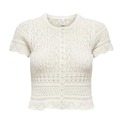 ONLY Onlelke Life Ss Pearl Cardigan KNT ONLY Onlelke Life Ss Pearl Cardigan KNT