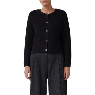 s.Oliver Cardigan aus Baumwollmix mit Ziertaschen s.Oliver Cardigan aus Baumwollmix mit Ziertaschen