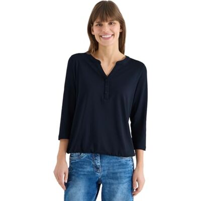 Cecil Shirt im Tunika-Look universal Blue XL Cecil Shirt im Tunika-Look universal Blue XL