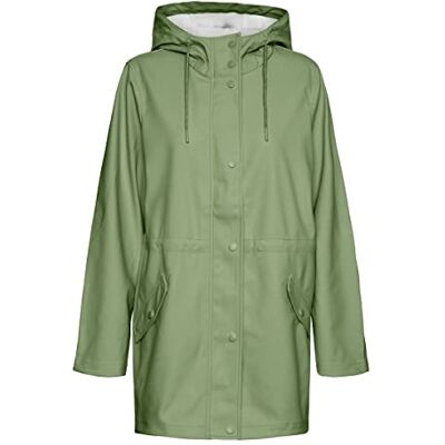 VERO MODA Damen Vmmalou Coated Jacket Noos Jacke, Loden Frost, XL EU VERO MODA Damen Vmmalou Coated Jacket Noos Jacke, Loden Frost, XL EU