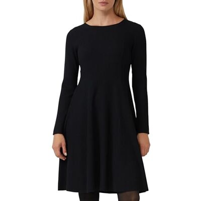 s.Oliver Ausgestelltes Feinstrick-Kleid mit Rippstruktur s.Oliver Ausgestelltes Feinstrick-Kleid mit Rippstruktur