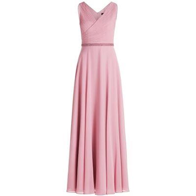Vera Mont Damen Abendkleid mit Plissee 46, Vintage Blossom Vera Mont Damen Abendkleid mit Plissee 46, Vintage Blossom