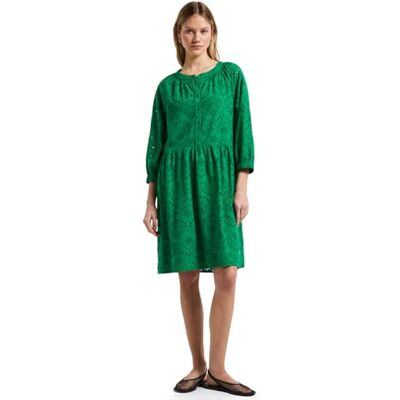 Street One Kleid mit Lochstickerei Street One Kleid mit Lochstickerei