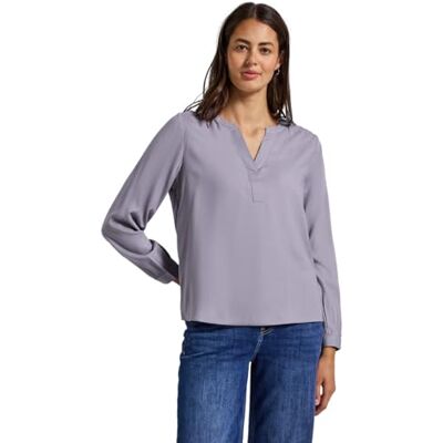 Street One Split Neck Tunika Wisteria Purple 38 Street One Split Neck Tunika Wisteria Purple 38