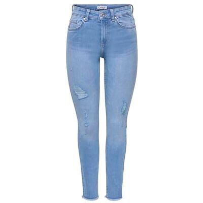 ONLY Onllace Mid Waist Sk ANK Rw des DNM Box ONLY Onllace Mid Waist Sk ANK Rw des DNM Box