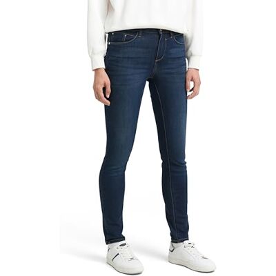 TOM TAILOR Damen 1008122 Alexa Skinny Jeans, 10282 Dark Stone Wash Denim, 31W / 30L EU TOM TAILOR Damen 1008122 Alexa Skinny Jeans, 10282 Dark Stone Wash Denim, 31W / 30L EU