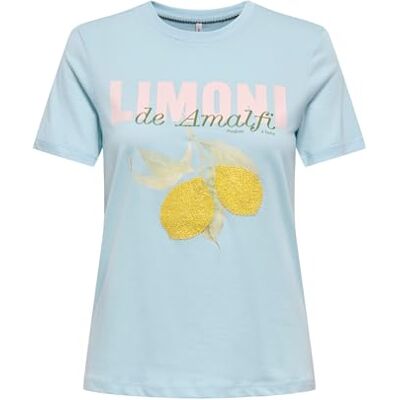 ONLY Onlkita S/S Pearl Top Box JRS ONLY Onlkita S/S Pearl Top Box JRS