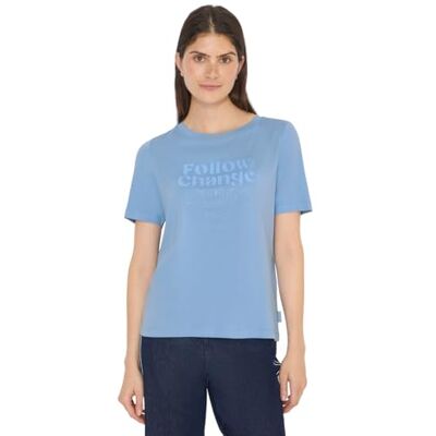 Cecil T-Shirt mit Frontprint Cloud Blue XL Cecil T-Shirt mit Frontprint Cloud Blue XL