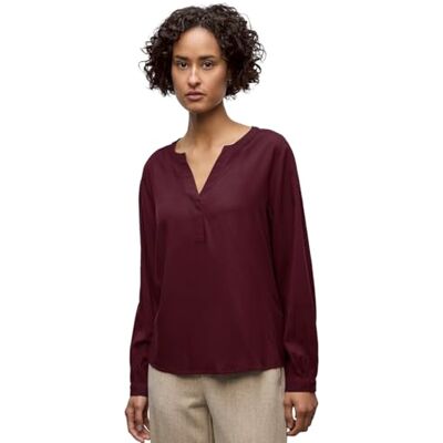Street One Split Neck Tunika Wildberry red 34 Street One Split Neck Tunika Wildberry red 34
