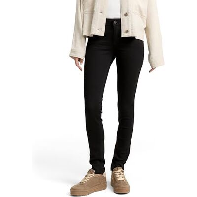 TOM TAILOR Damen 1047848 Jeans, 10240 Black Denim, 27W / 30L EU TOM TAILOR Damen 1047848 Jeans, 10240 Black Denim, 27W / 30L EU