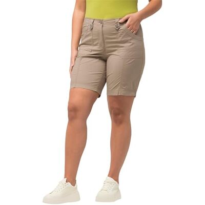 Ulla Popken Damen Hose_818455 Hose, Kitt, 54 EU Ulla Popken Damen Hose_818455 Hose, Kitt, 54 EU