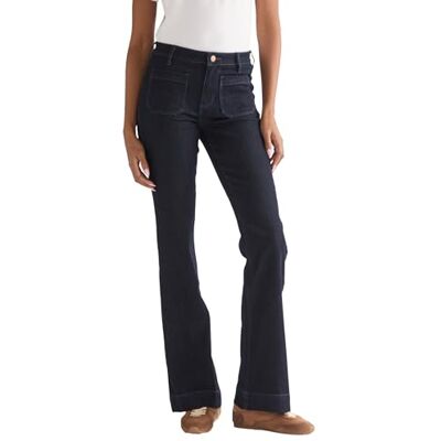 Wrangler Damen Jeans Flare, Flare Fit, Ausgestelltes Bein Wrangler Damen Jeans Flare, Flare Fit, Ausgestelltes Bein