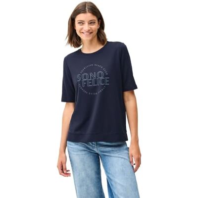 Cecil Shirt mit Wording Artwork Cecil Shirt mit Wording Artwork