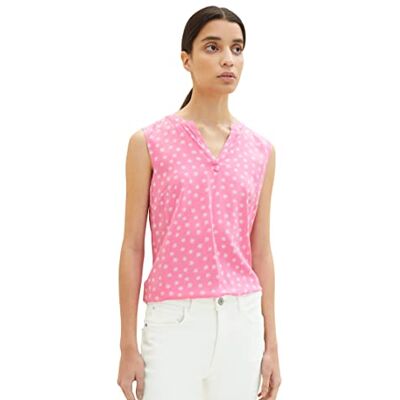 TOM TAILOR Damen 1037428 Bluse, 32706 Pink Dandelion Design, 44 TOM TAILOR Damen 1037428 Bluse, 32706 Pink Dandelion Design, 44