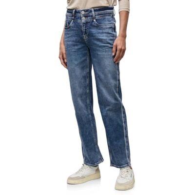 Street One Jeans mit Gallonstreifen Medium Blue Authentic 29 Street One Jeans mit Gallonstreifen Medium Blue Authentic 29