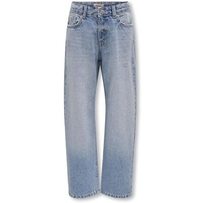 KIDS ONLY Damen Kogella Mw Wide Tai518 DNM Noos, Light Blue Denim, 146 EU KIDS ONLY Damen Kogella Mw Wide Tai518 DNM Noos, Light Blue Denim, 146 EU