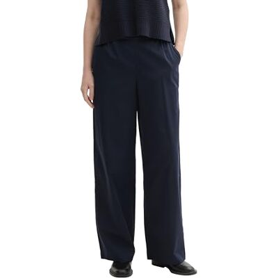 TOM TAILOR Damen Loose Fit Hose,10668 Sky Captain Blue, 42/30 TOM TAILOR Damen Loose Fit Hose,10668 Sky Captain Blue, 42/30