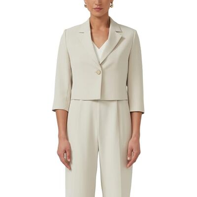 s.Oliver Cropped-Blazer mit 3/4-Ärmeln s.Oliver Cropped-Blazer mit 3/4-Ärmeln