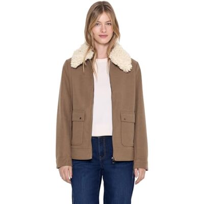 Street One Studio Jacke in Woll-Optik COOKIE BROWN 34 Street One Studio Jacke in Woll-Optik COOKIE BROWN 34