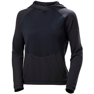Hansen Damen W Inshore Hoodie 2.0, Ebenholz, XL Hansen Damen W Inshore Hoodie 2.0, Ebenholz, XL